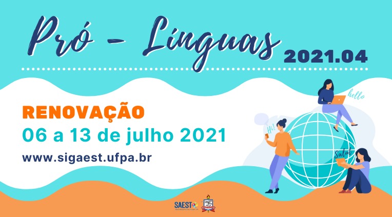 Projeto Pró-Línguas abre período para renovação de bolsas de línguas estrangeiras